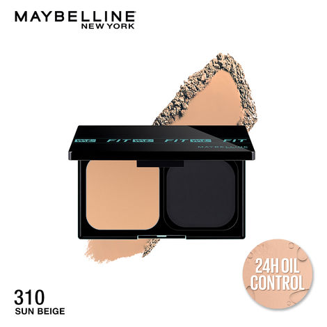 Buy Maybelline New York Fit Me Matte + Poreless Powder Foundation, Shade 310-Purplle