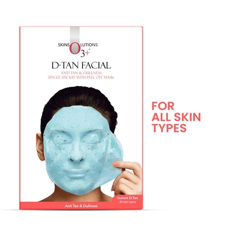 Buy O3+ D-tan Single Use Kit With Peel Off Mask for De Tan (45 gm)-Purplle