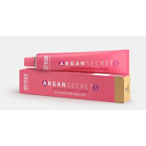 Buy Streax Professional Argan Secret Hair Colourant Cream- Dark Blonde 6 (60 g)-Purplle