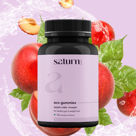 Buy Saturn by GHC ACV Gummies for Healthy Weight Loss - 30 day pack-Purplle
