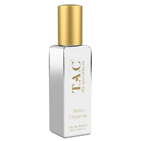 Buy TAC - The Ayurveda Co. Retro Charmer Eau de Parfum For Refreshing & Long Lasting Perfume, 20ml-Purplle