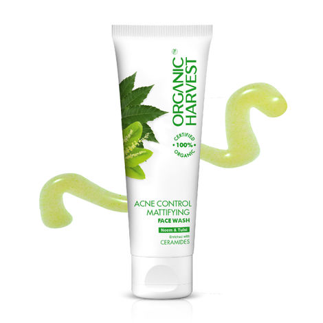 Buy Organic Harvest Neem Face Wash (100 ml)-Purplle
