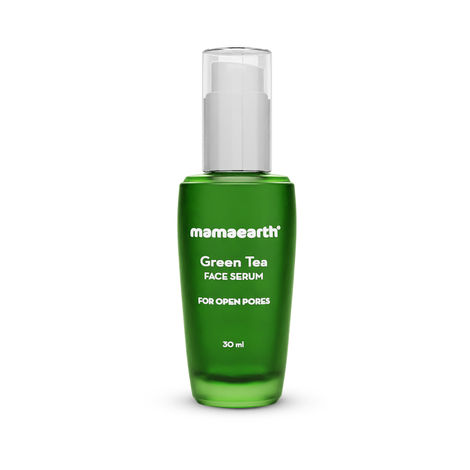 Buy Mamaearth Green Tea Face Serum With Green Tea & Collagen For Open Pores - 30 ml-Purplle