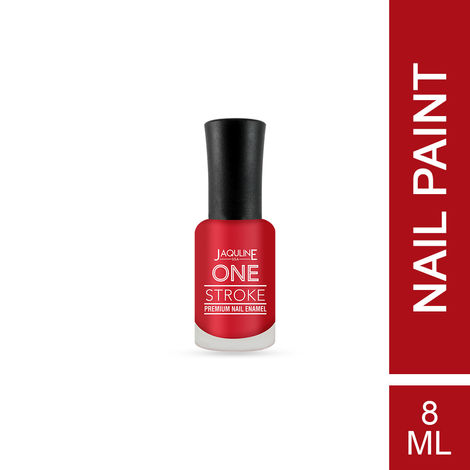 Buy Jaquline USA One Stroke Premium Nail Enamel Rose Garden # J06 8ML-Purplle