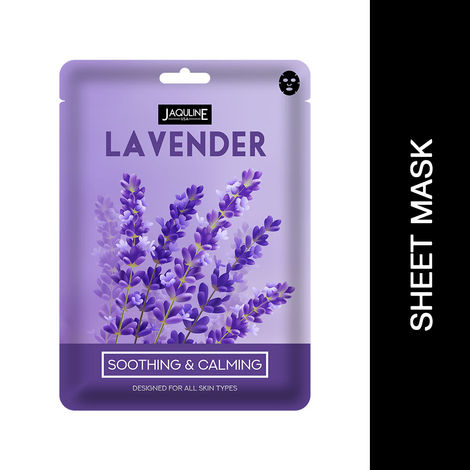 Buy Jaquline USA Lavender Sheet Mask 1 Pc-Purplle