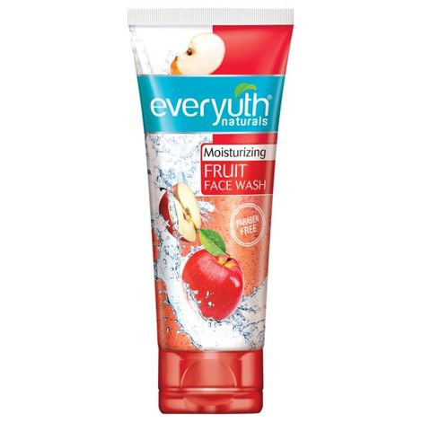 Buy Everyuth Naturals Moisturizing Fruit Face Wash With Apple Extracts (50 g)-Purplle
