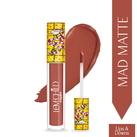 Buy LoveChild Masaba - Game On! - 02 Ups & Downs - Mad-Matte Liquid Lipstick 1 pc-Purplle