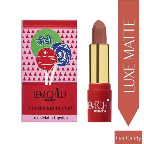 Buy LoveChild Masaba - For the Kid in You! - 01 Eye-candy - Luxe Matte Lipstick 1 Pc-Purplle