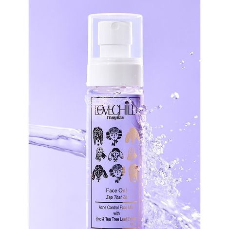 Buy LoveChild Masaba - Face On! - Zap That Zit! - Anti-Acne Face Mist 100 ml-Purplle