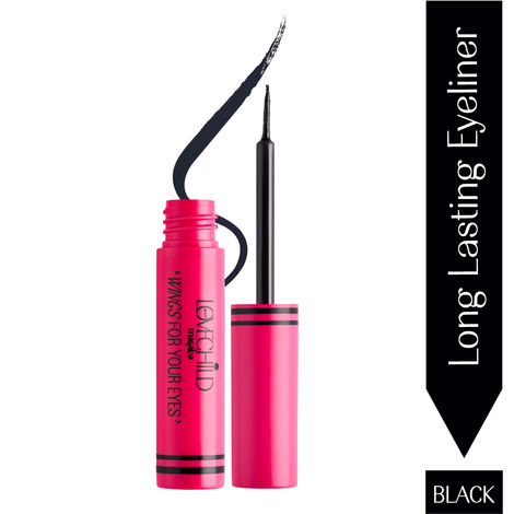 Buy LoveChild Masaba - 'Wings for your Eyes' - Mood-proof Eyeliner - Coal Black 1 Pc-Purplle