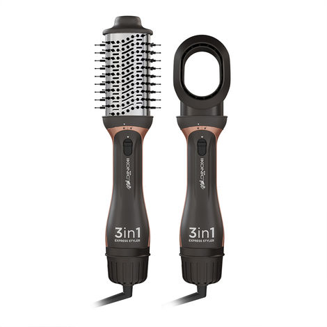 Buy IKONIC PROFESSIONAL 3in1 Express Styler-Black - 1 Pc-Purplle