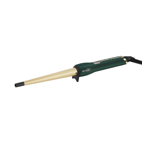 Buy Ikonic Conical Tong Hair Curler - CNT 19 - Emerald-Purplle