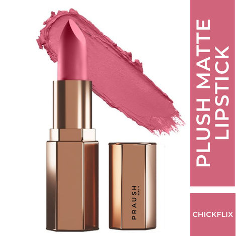 Buy PRAUSH BEAUTY (Formerly Plume) Plush Matte Lipstick - Chickflix-Purplle