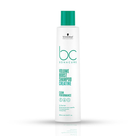 Buy Schwarzkopf Professional Bonacure Volume Boost shampoo with Creatine | For Fine Hair | 250 ml-Purplle