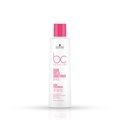 Buy Schwarzkopf Professional Bonacure pH 4.5 Color Freeze Conditioner for Colored Hair 200 ml-Purplle