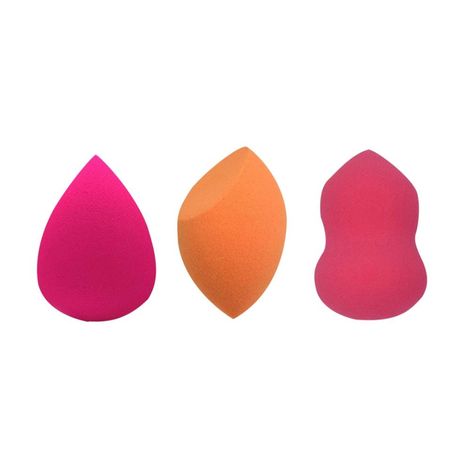 Buy AY Make Up Sponge Puff Makeup Foundation Sponge (Color May Vary) - Pack of 3-Purplle