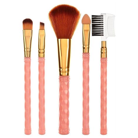 Buy AY Professional Make Up Brush Set - Pack of 5, Color May Vary-Purplle