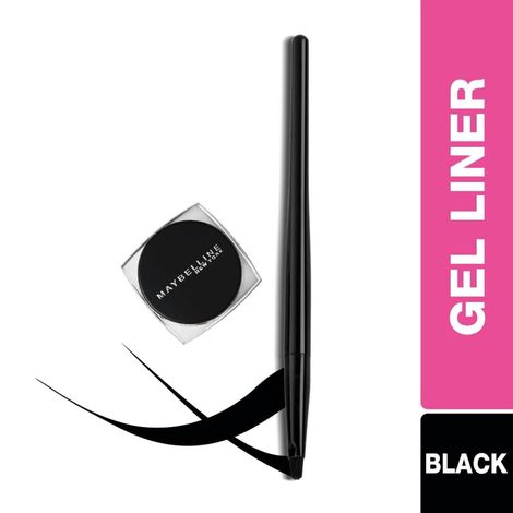 Buy Maybelline New York Lasting Drama Gel Eyeliner, Waterproof Eyeliner -01 Black 2.5 gm-Purplle