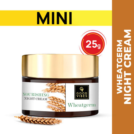 Buy Good Vibes Wheatgerm Nourishing Night Cream (25g)-Purplle