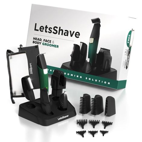 Buy LetsShave Face and Body Groomer for Men Pack of 1-Purplle