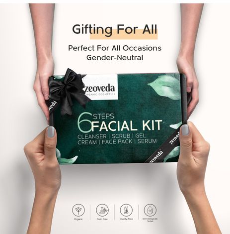 Zeoveda Skin Pore Tightening Facial Kit for Men & Women | Skin