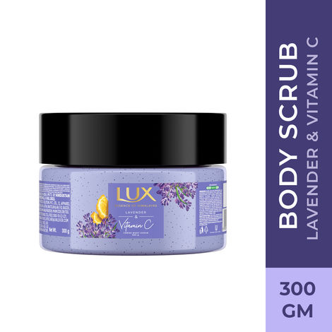Buy LUX LAVENDER & VIT C CREME BODY SCRUB, 300gm-Purplle