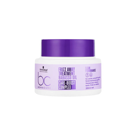 Buy Schwarzkopf Professional Bonacure Frizz Away Treatment with Babassu Oil 200 ML-Purplle