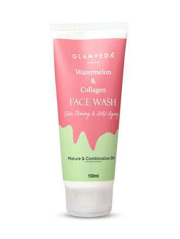 Buy Glamveda Watermelon & Collagen Firming Face Wash-Purplle