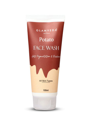 Buy Glamveda Potato Anti Pigmentation Face wash 100 ml-Purplle