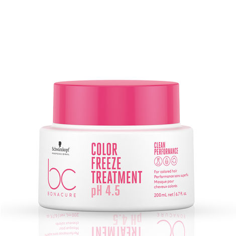 Buy Schwarzkopf Professional Bonacure pH 4.5 Color Freeze Treatment Masque for Colored Hair 200 ml-Purplle