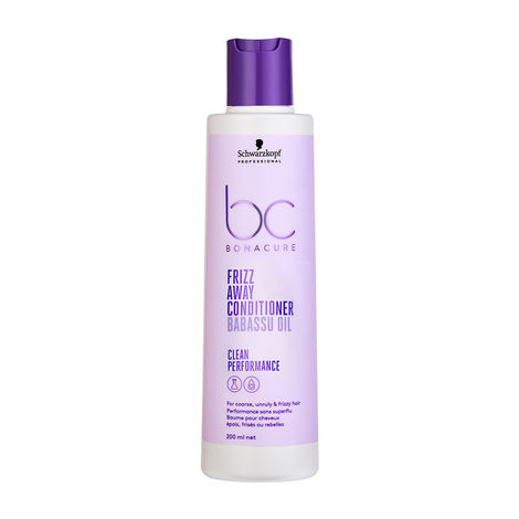 Buy Schwarzkopf Professional Bonacure Frizz Away Conditioner with Babassu Oil 200 ml-Purplle