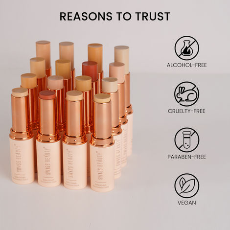 Swiss Beauty Satin Finish Panstick Foundation for Flawless base