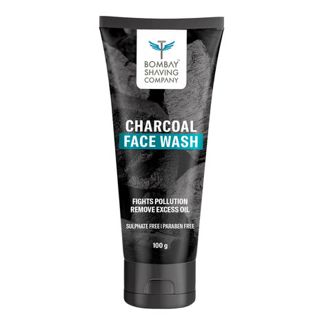 Buy Bombay Shaving Company Activated Charcoal Face Wash, 100g-Purplle
