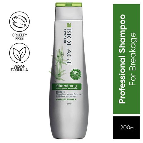 Buy BIOLAGE Advanced Fiberstrong Shampoo 200ml | Paraben free|Reinforces Strength & Elasticity | For Hairfall due to hair breakage-Purplle