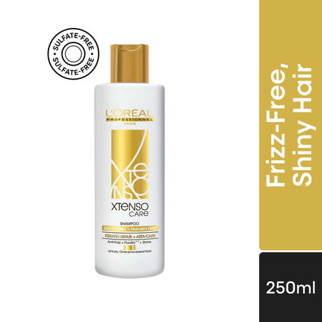 Buy L'Oreal Professionnel Xtenso Care Sulfate-Free Shampoo For Frizz-Free, Shiny & Manageable Hair 250ml-Purplle