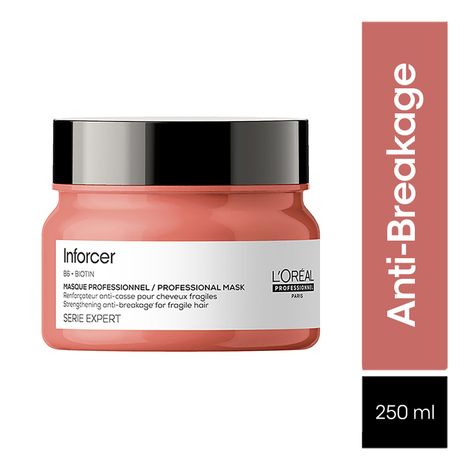 Buy L'Oreal Professionnel Inforcer Mask for Reduced Hair Breakage 250 ml | With Biotin & Vitamin B6-Purplle