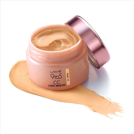 Buy Lakme 9 to 5 CC Mousse Beige 25 gm-Purplle