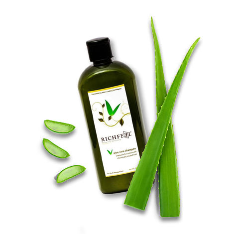 Buy Richfeel Aloevera Shampoo (500 ml)-Purplle