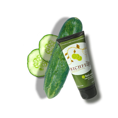 Buy Richfeel Cucumber Face wash (100 ml)-Purplle