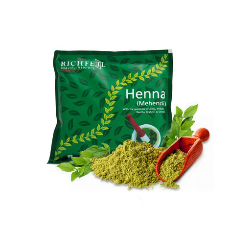 Buy Richfeel Herbal Henna Powder (100 gm)-Purplle