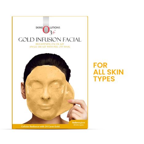 Buy O3+ Gold Infusion Facial Kit - 45 gm-Purplle