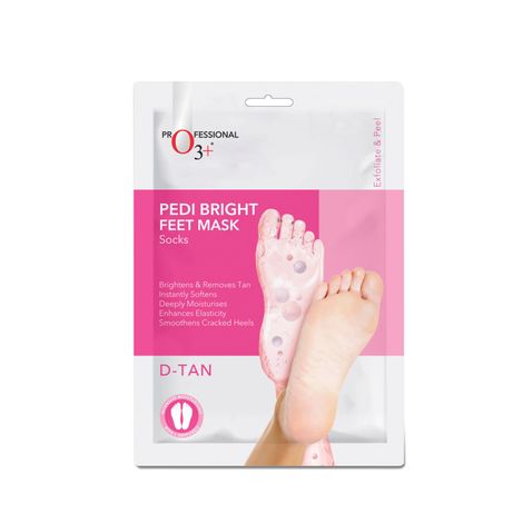 Buy O3+ Pedi Bright Foot Socks Cream Mask-Purplle