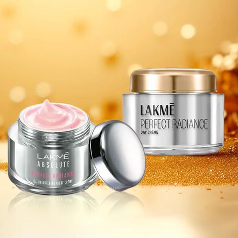 Buy Lakme Perfect Radiance AM PM Routine:Lakme Perfect Radiance Skin Ultime Collection Day Cream (50G) + Night Cream (50 g)-Purplle