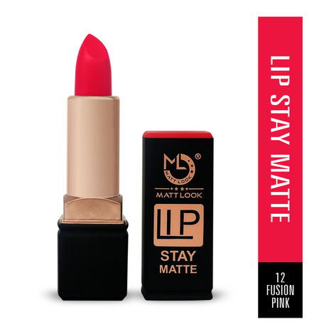 Buy Mattlook Stay Matte Lipstick, Fusion-Pink (3.5 gm)-Purplle