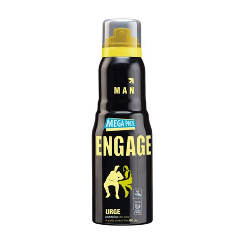 Buy Engage Urge Deodorant for Men, 220 ml Deo Body Spray-Purplle
