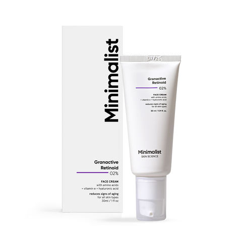 Buy Minimalist Granactive Retinoid 2% Face Cream, 30 ml-Purplle