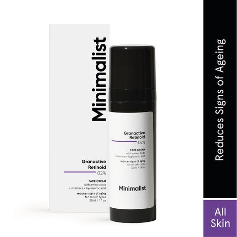 Buy Minimalist Granactive Retinoid 2% Face Cream, 30 ml-Purplle