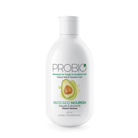 Buy Godrej Professional Probio Avocado Nourish Shampoo (250ml)-Purplle