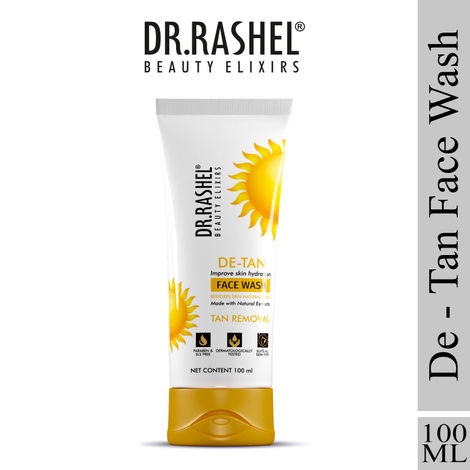 Buy Dr.Rashel De-Tan Face Wash (100ml)-Purplle