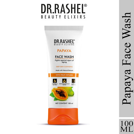 Buy Dr.Rashel Papaya Face Wash (100 ml)-Purplle